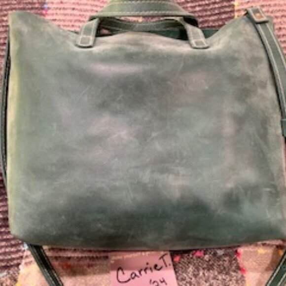 Portland Leather Surf Medium Classic Crossbody VGUC - Picture 2 of 12